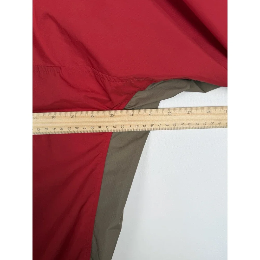 vintage L.L. Bean men's red windbreaker jacket size‎ L